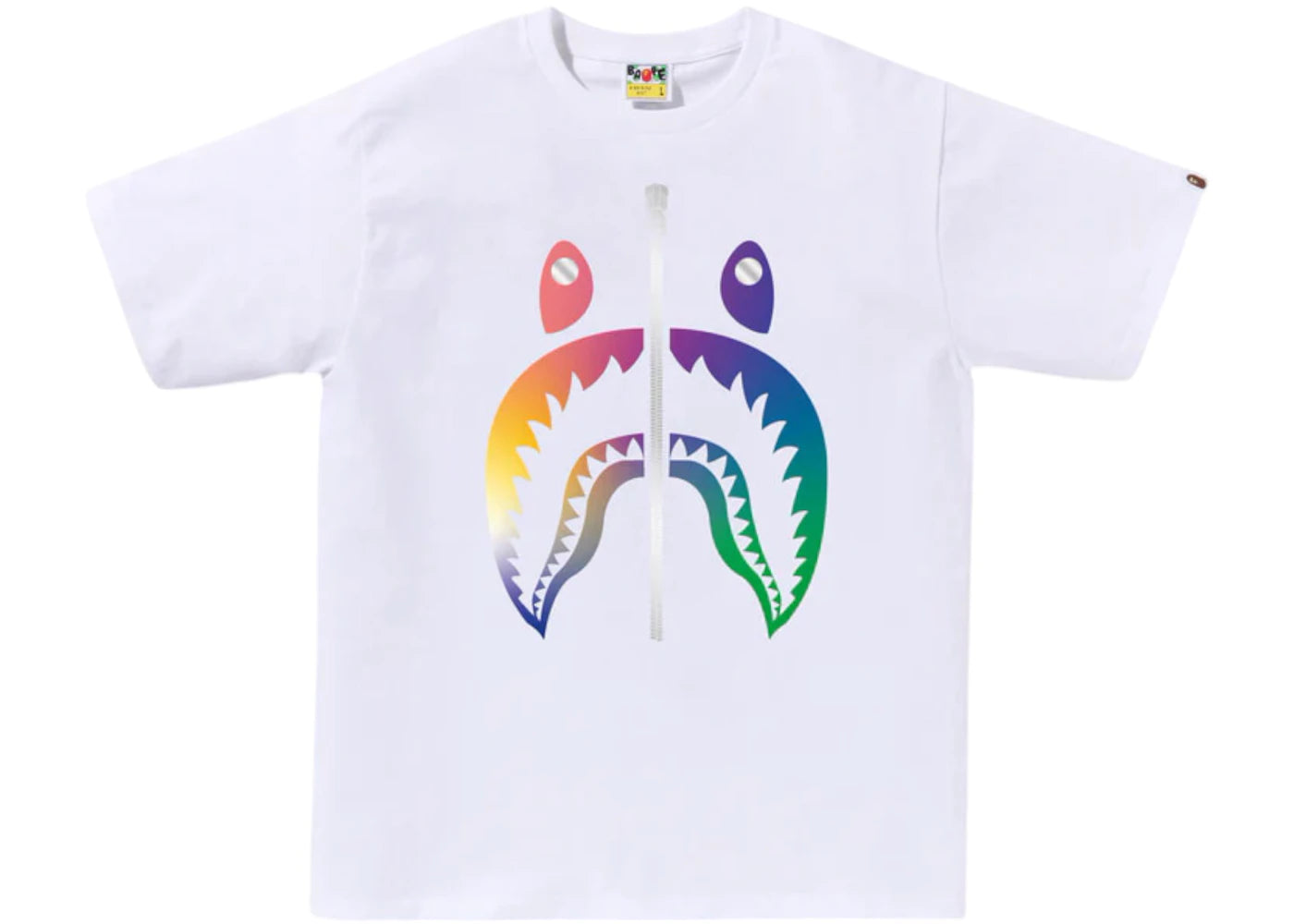 BAPE Gradation Shark BAPEC Tee (JP Online Exclusive) White