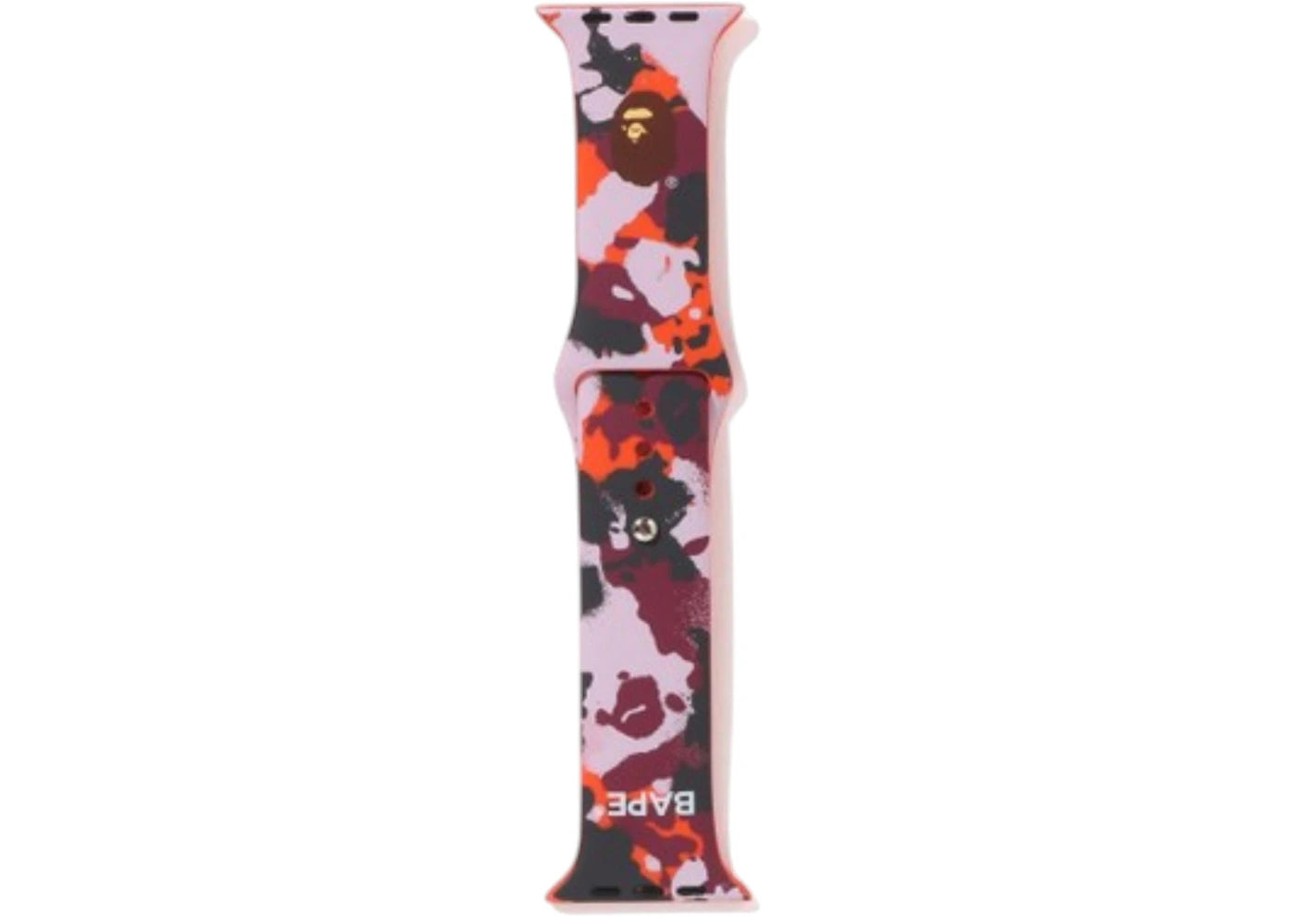 BAPE Map Camo Watch Band Watch Band Red