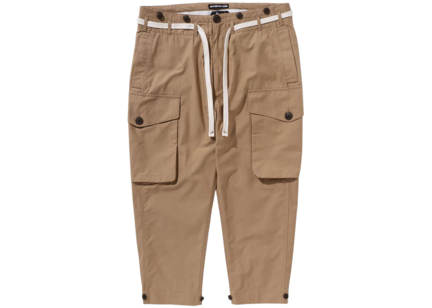 BAPE Mr Bathing Ape Cargo Pants Beige
