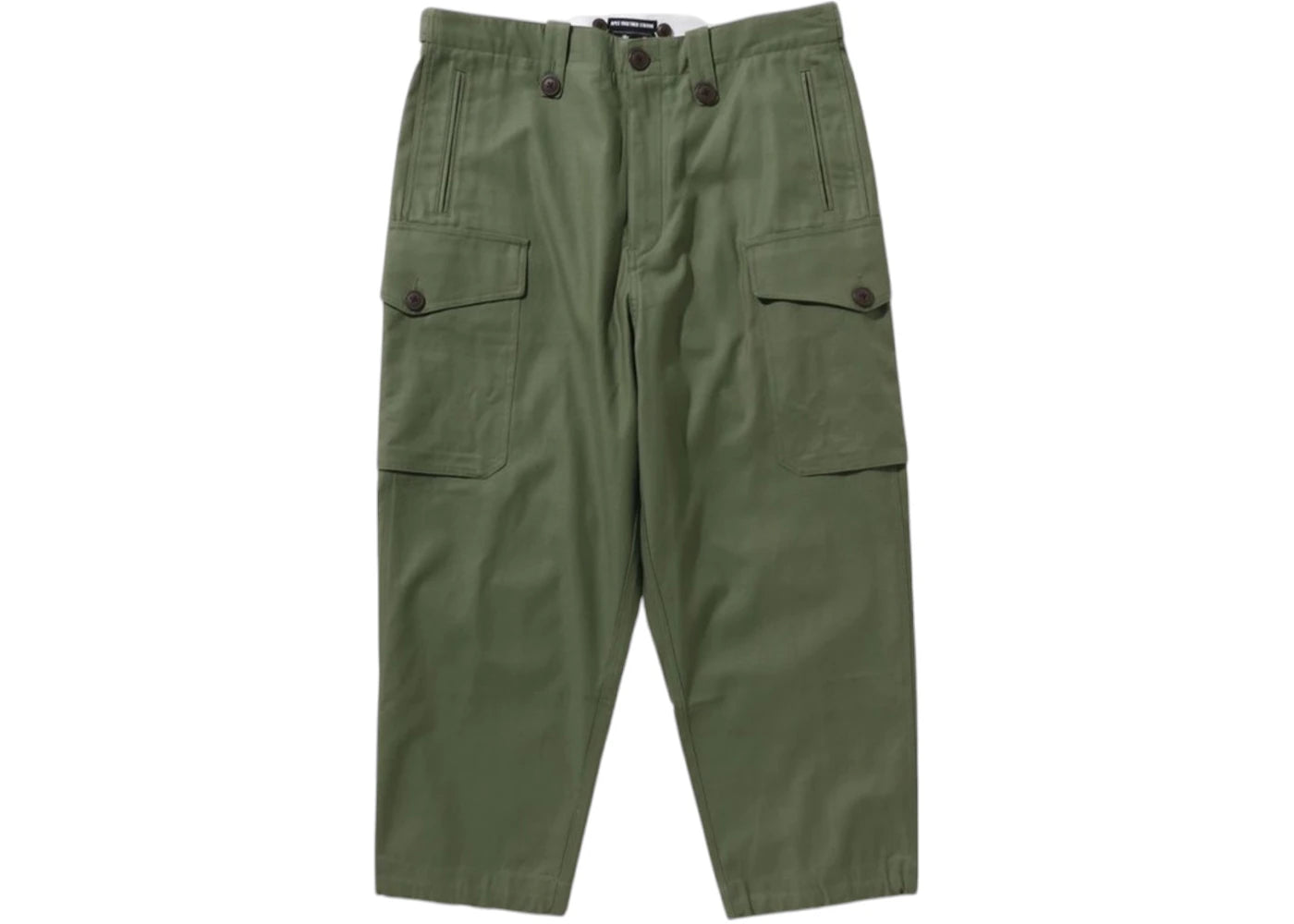 BAPE Mr.Bathing Ape One Point Cargo Pants Green