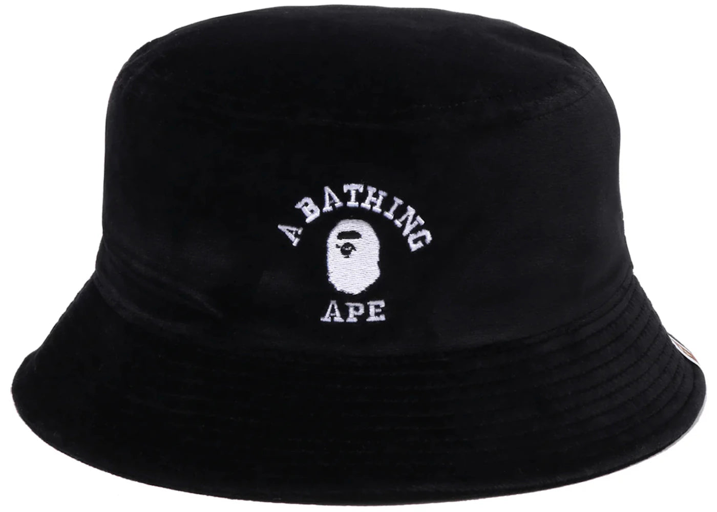 BAPE One Point Bucket Hat Black