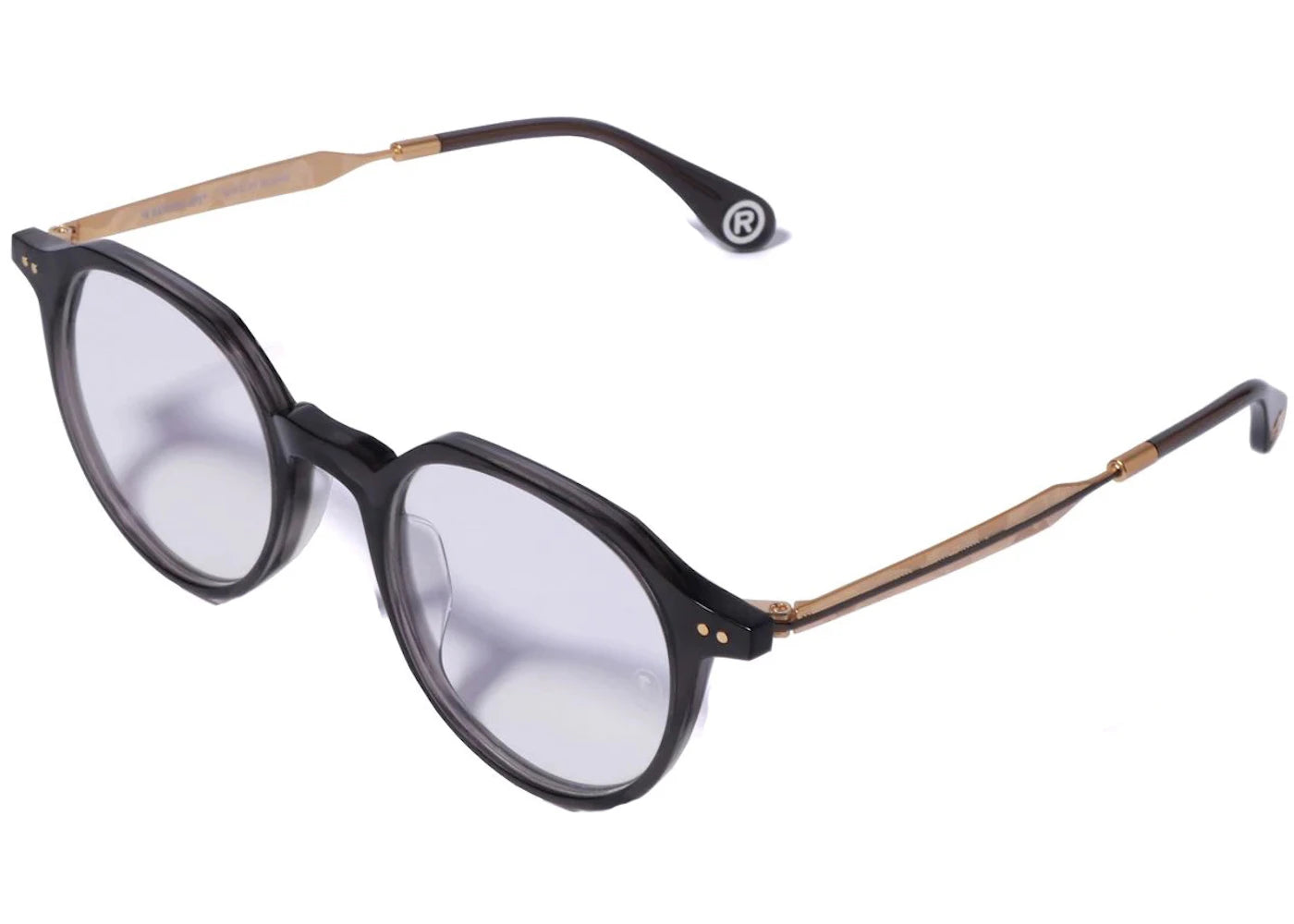 BAPE Optical 1 Flame Sunglasses Gold