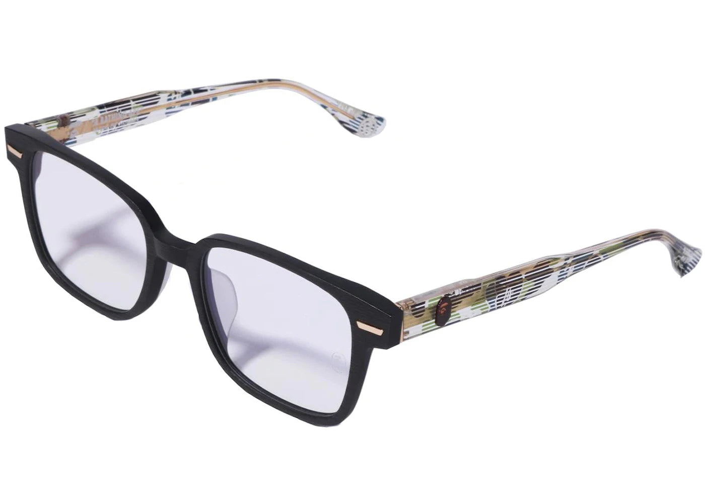BAPE Optical 3 Flame Sunglasses Black