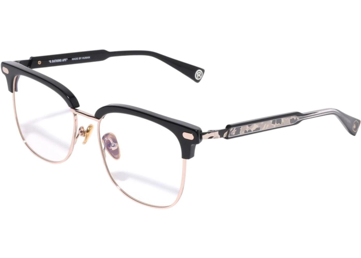 BAPE Optical Flame 22 Glasses Black