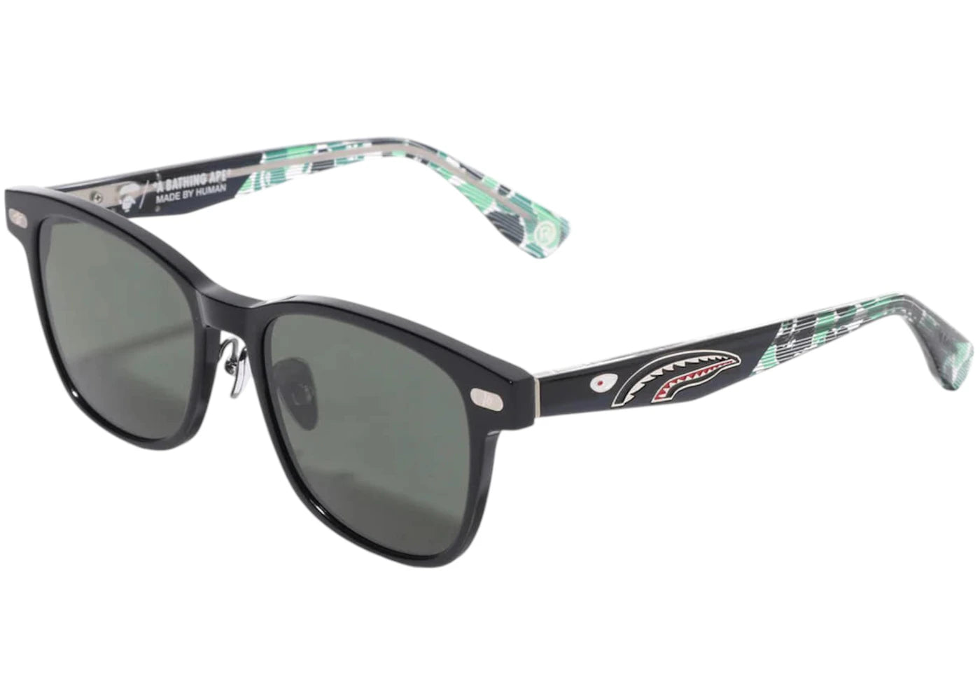 BAPE Shark #6 Sunglasses Black