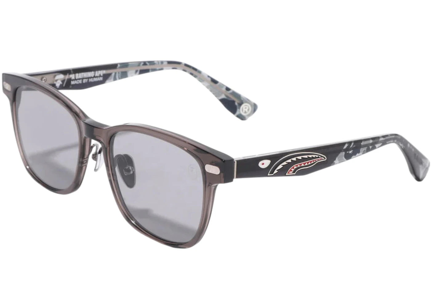 BAPE Shark #6 Sunglasses Grey