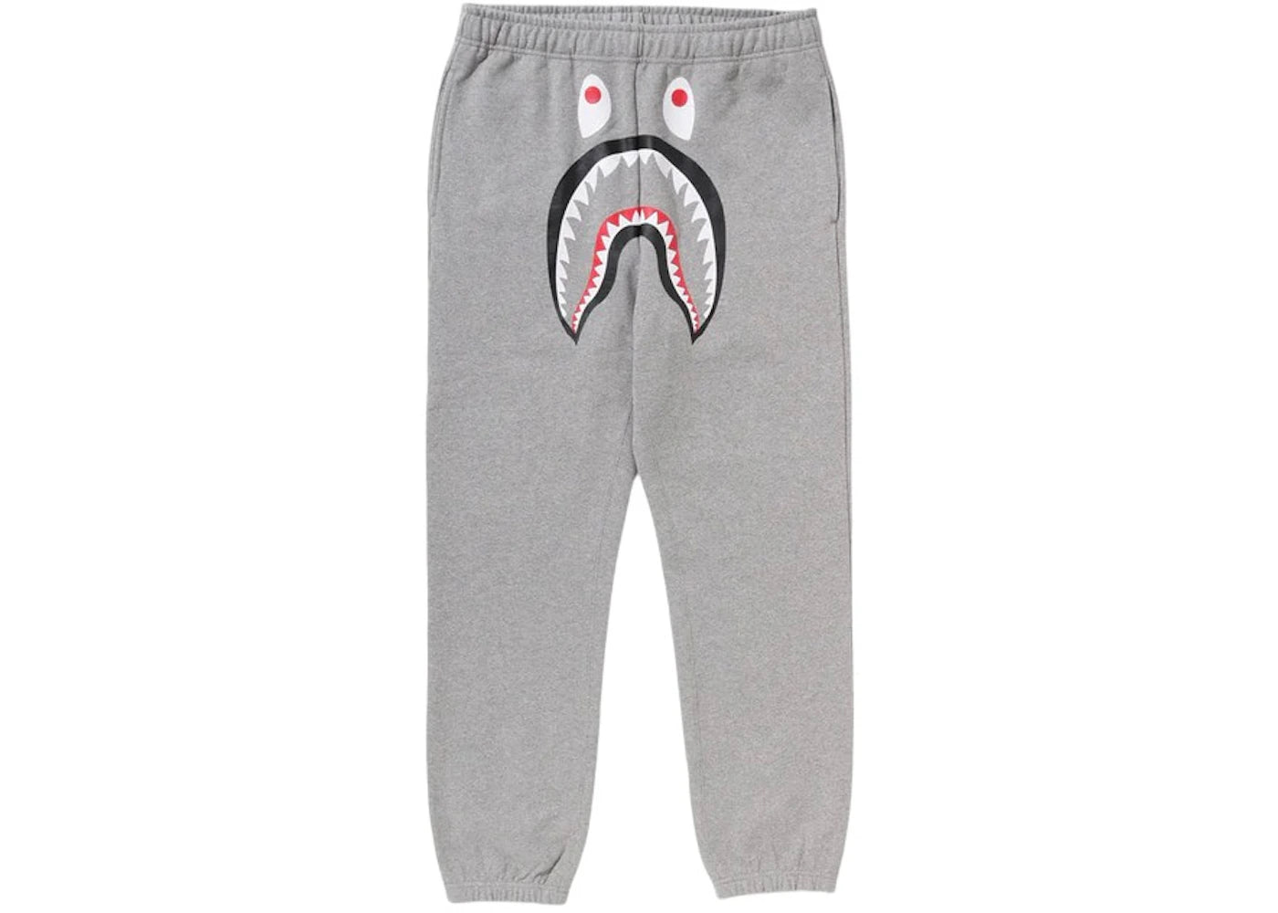 BAPE Shark Regular Fit Sweat Pants Grey