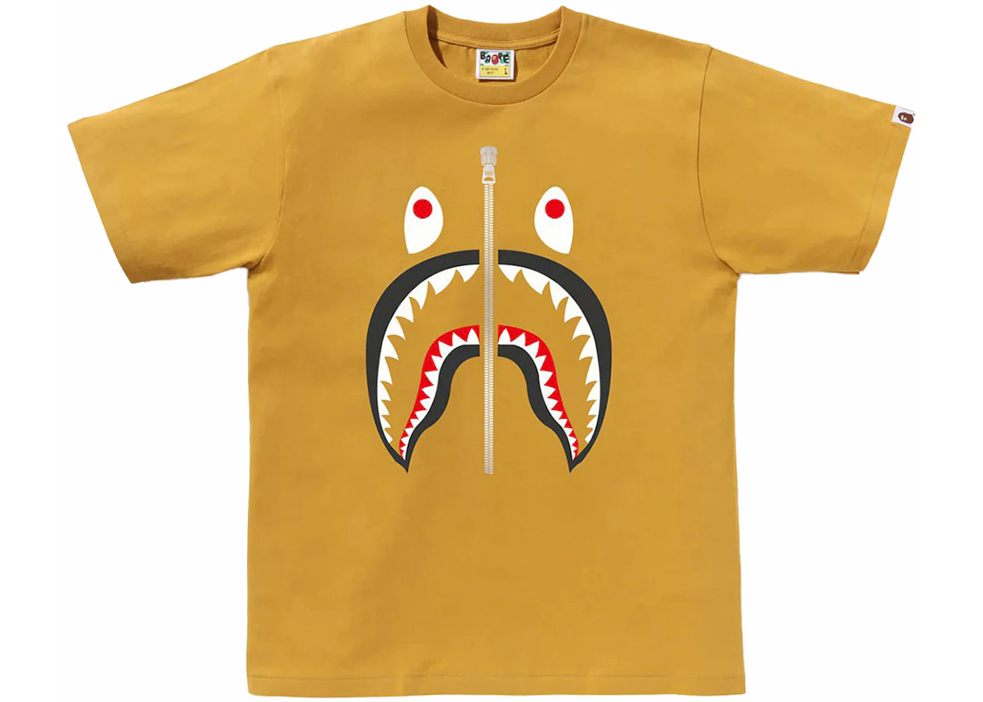 BAPE Shark Tee Yellow