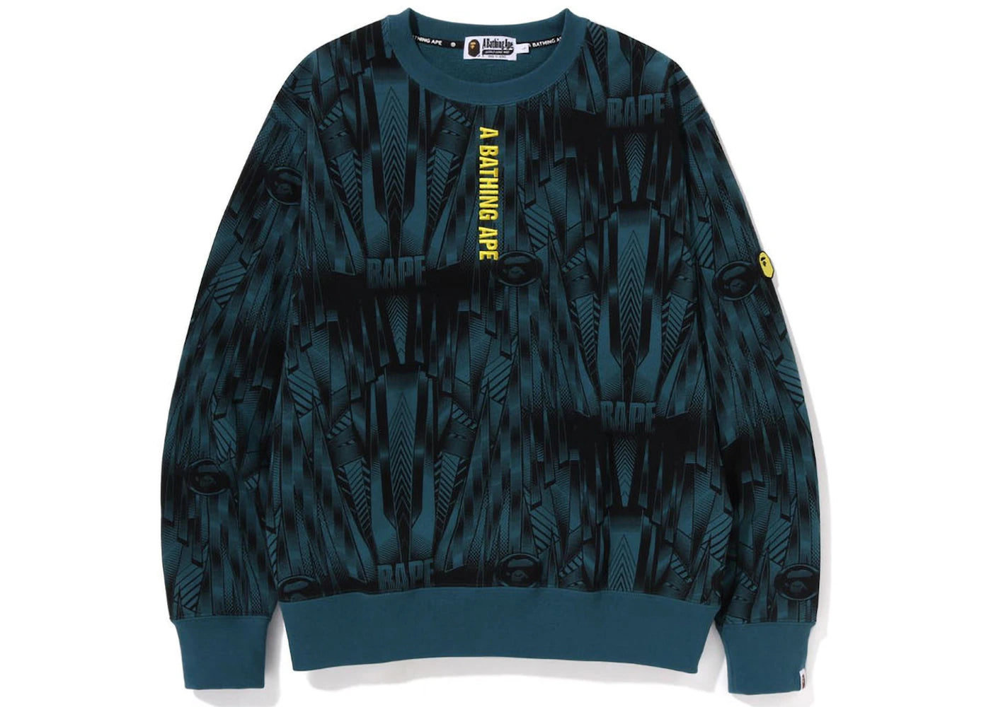 BAPE Speed Racer Relaxed Fit Crewneck Blue