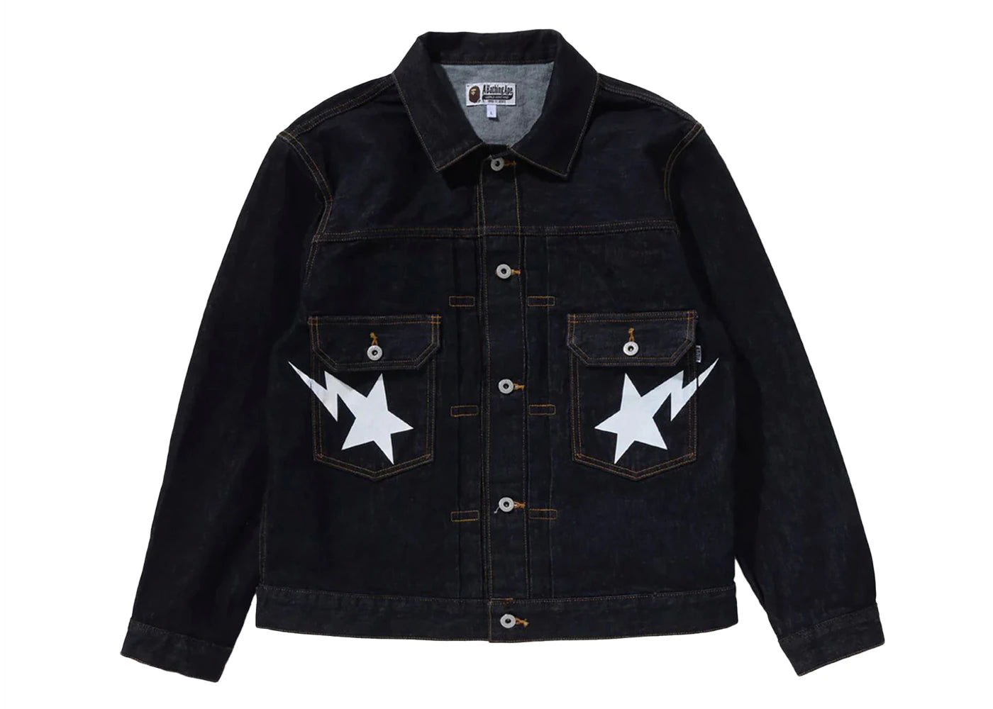 BAPE Sta Denim Type-02 Jacket Black