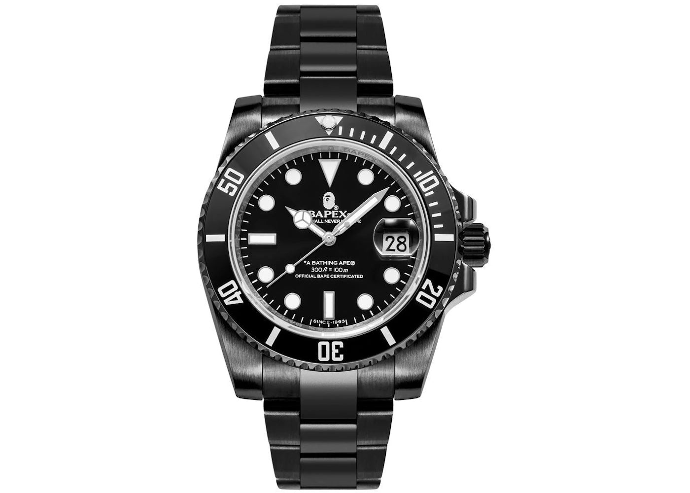 BAPE Type 1 BAPEX Watch (FW21) Black