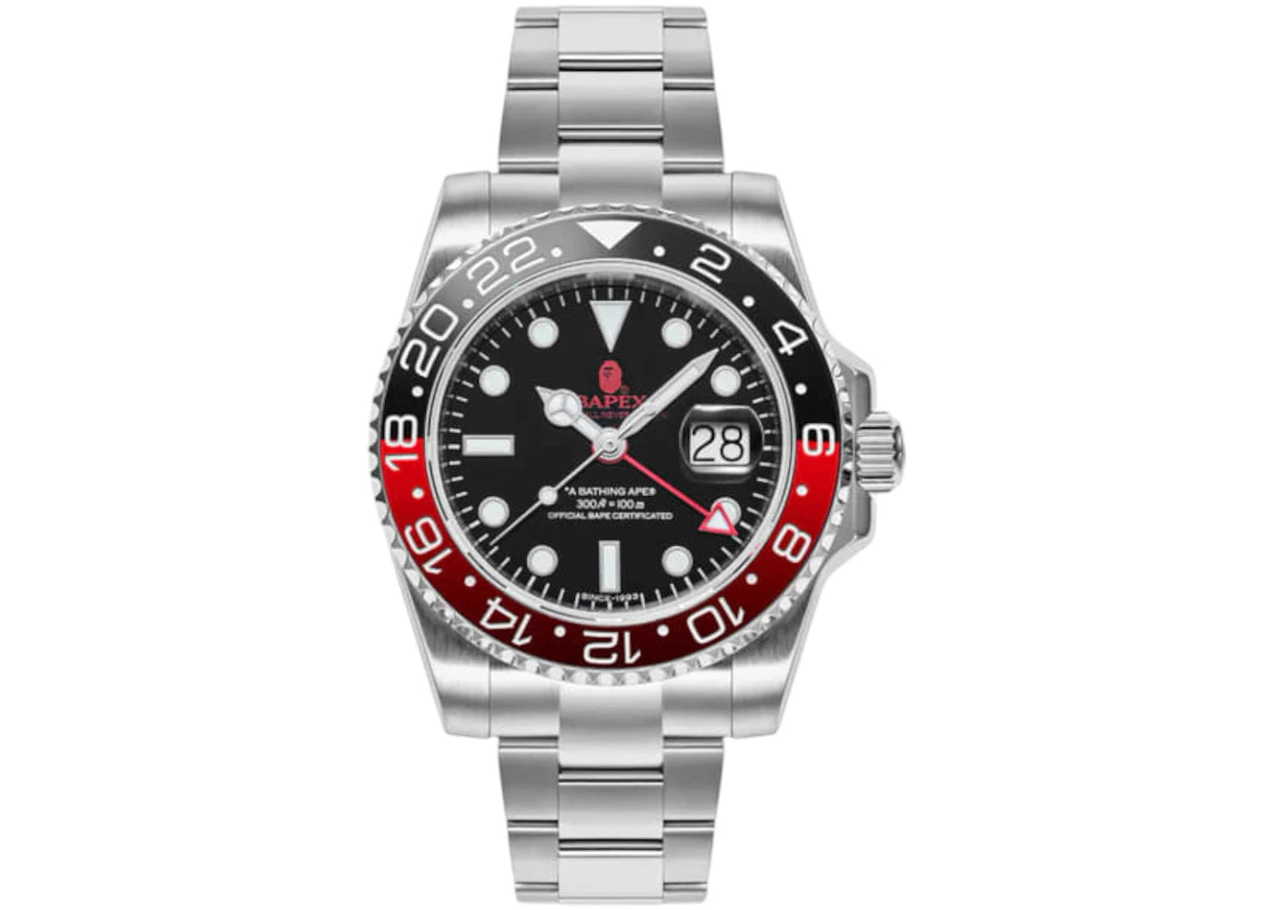 BAPE Type 2 BAPEX Watch Black/Red