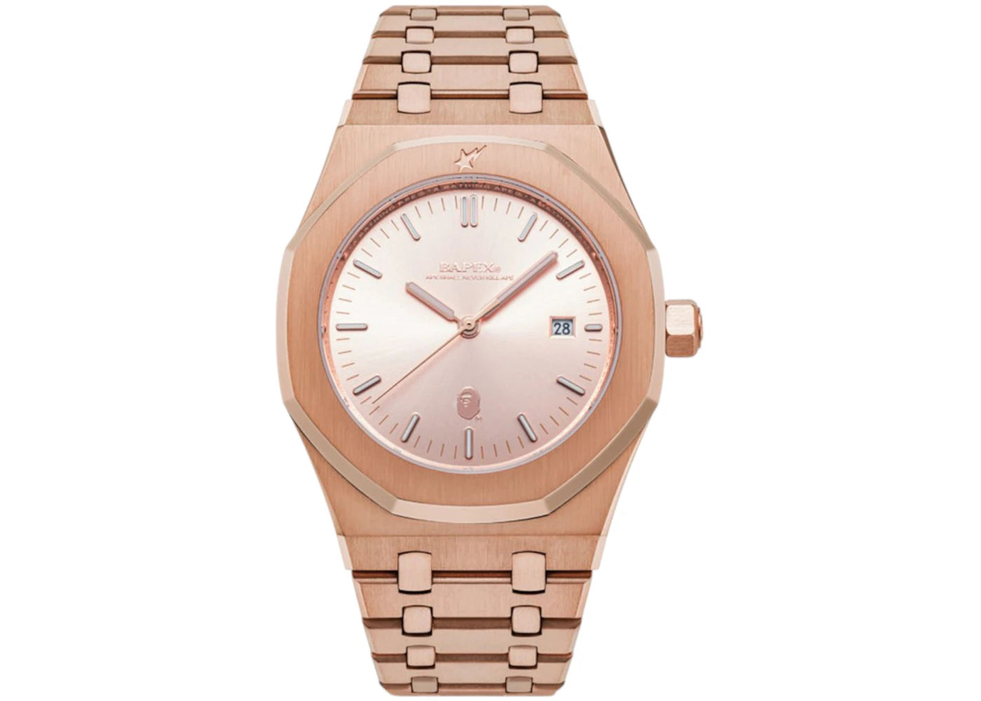 BAPE Type 9 BAPEX Watch (SS25) Pink