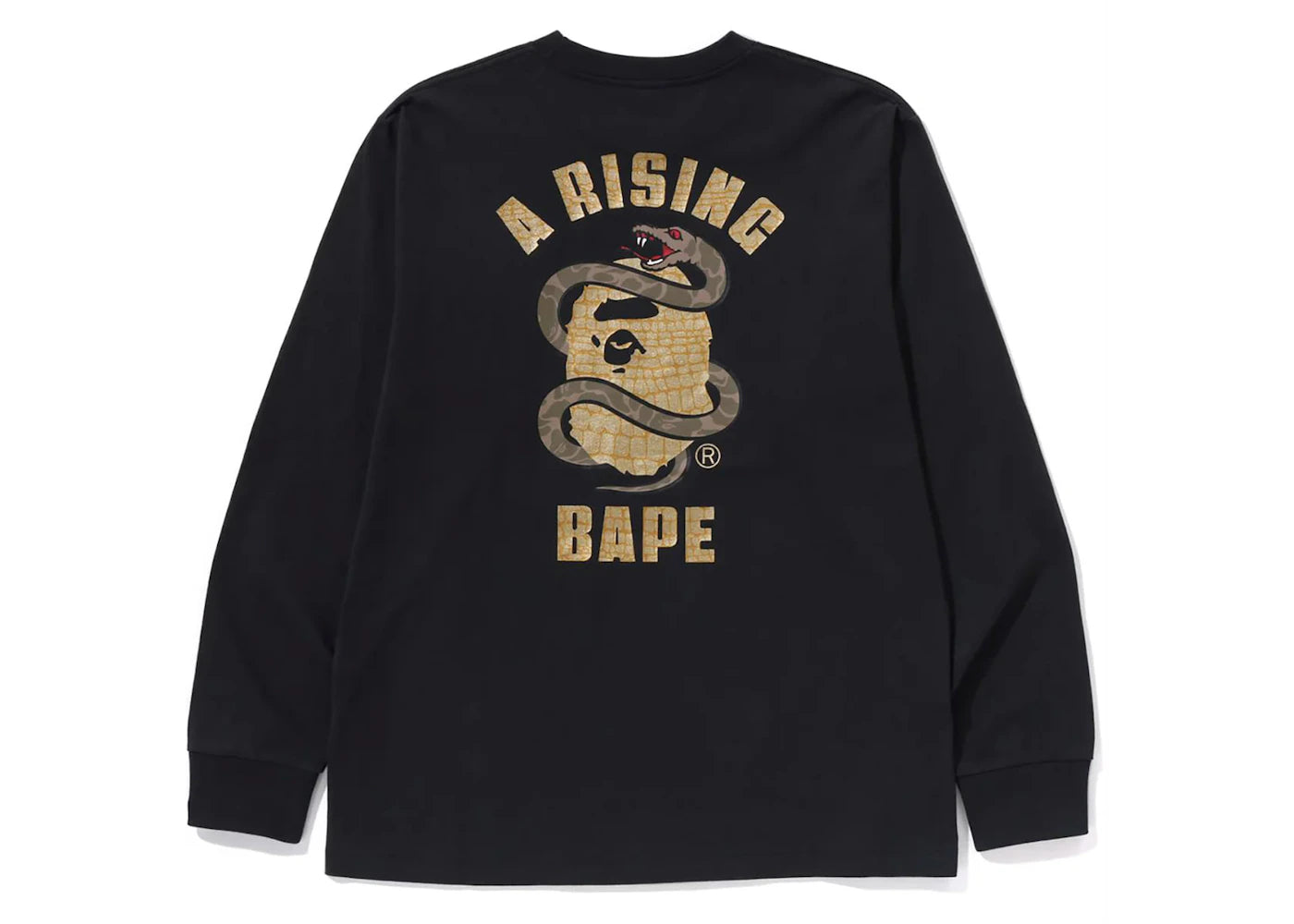 BAPE Year Of Snake L/S Tee Black