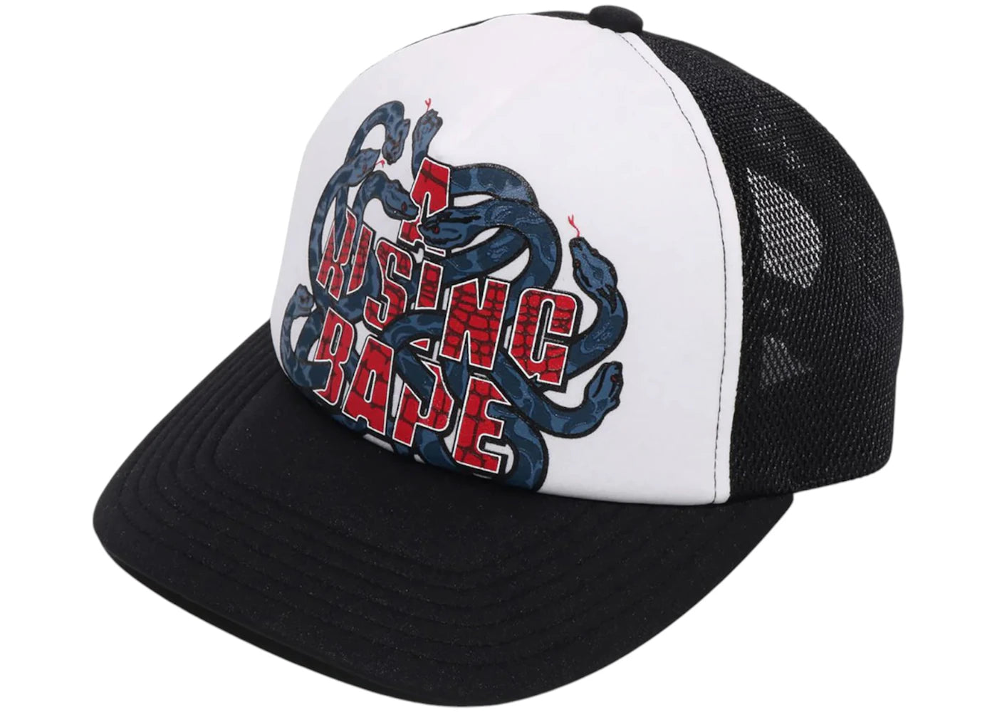 BAPE Year Of Snake Mesh Cap Black