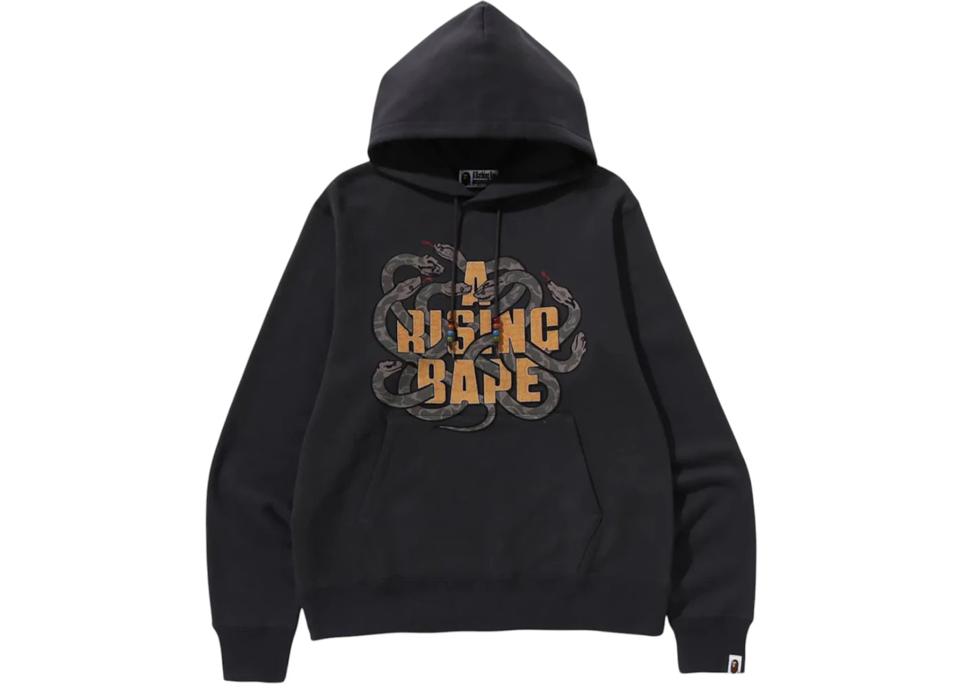 BAPE Year Of Snake Pullover Hoodie Black
