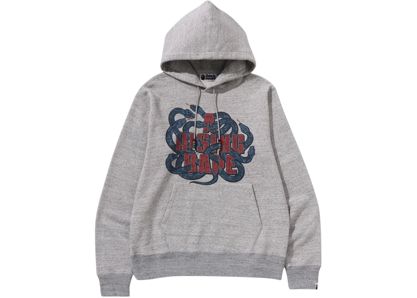 BAPE Year Of Snake Pullover Hoodie Gray