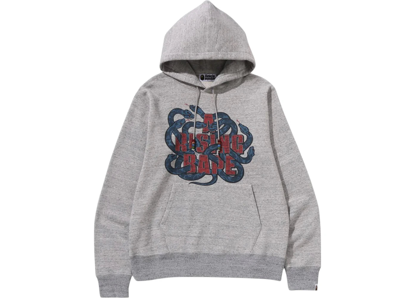 BAPE Year Of Snake Pullover Hoodie Grey