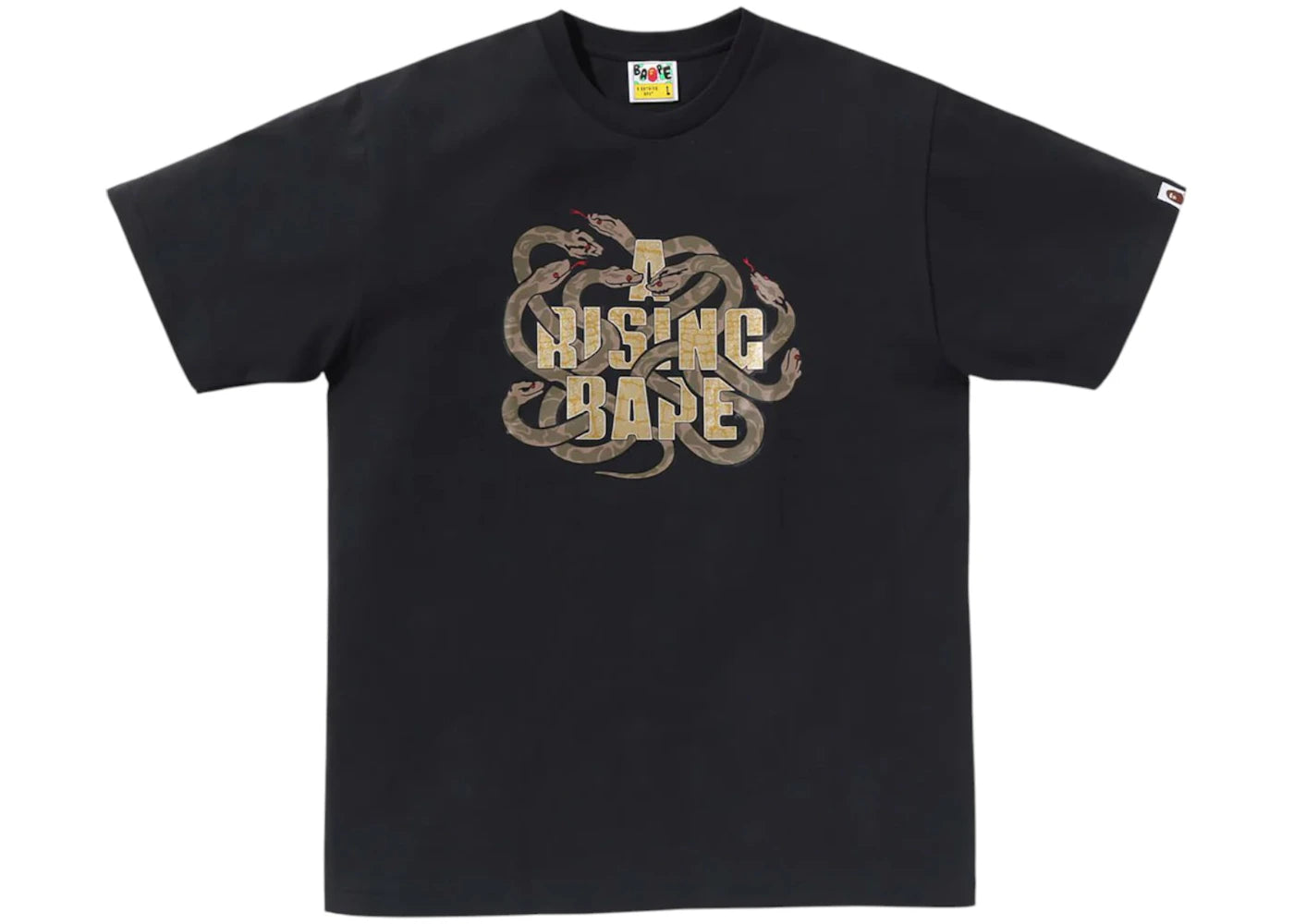 BAPE Year Of Snake Tee Black