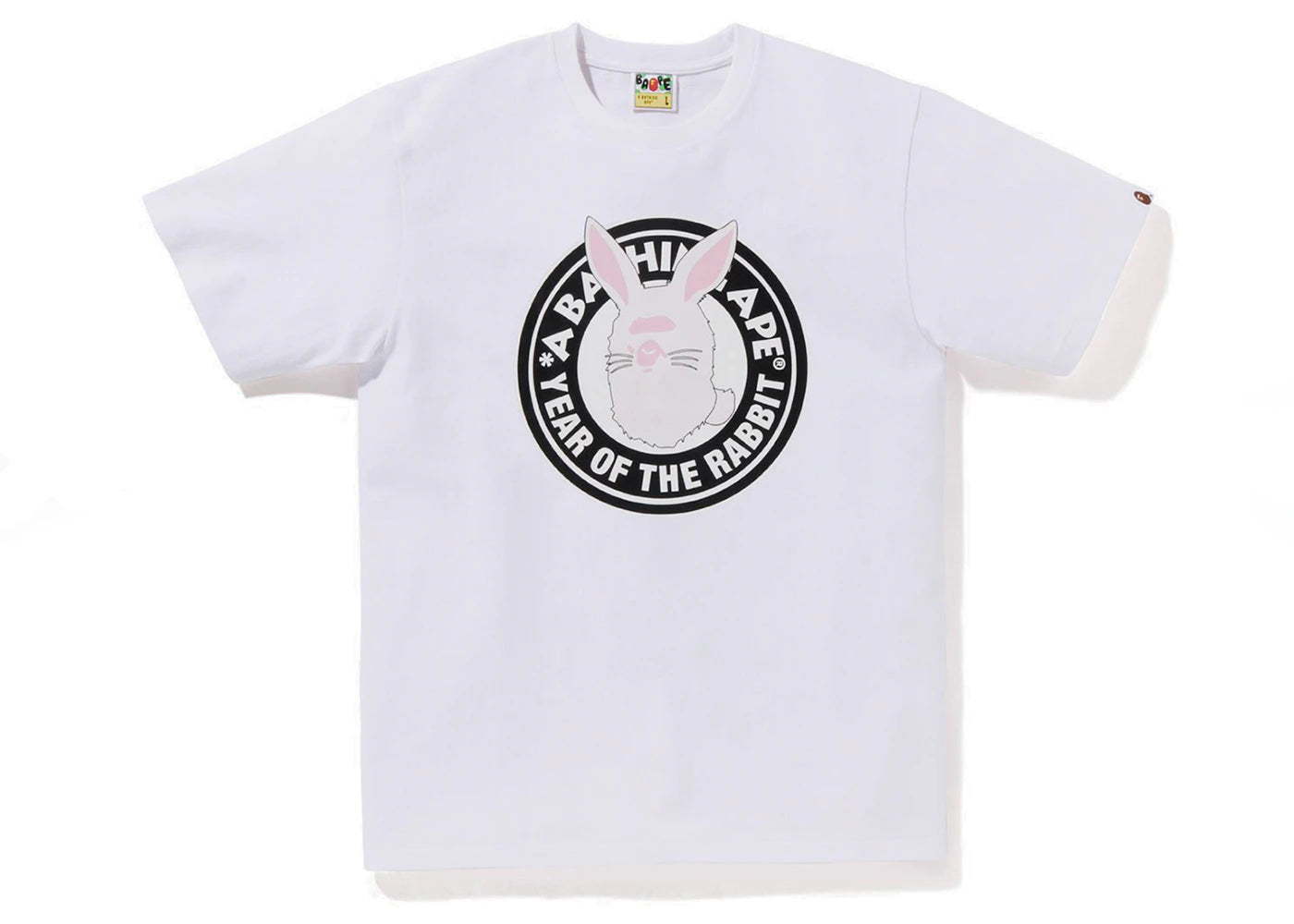 BAPE Year of the Rabbit Ape Head Tee (2023) White