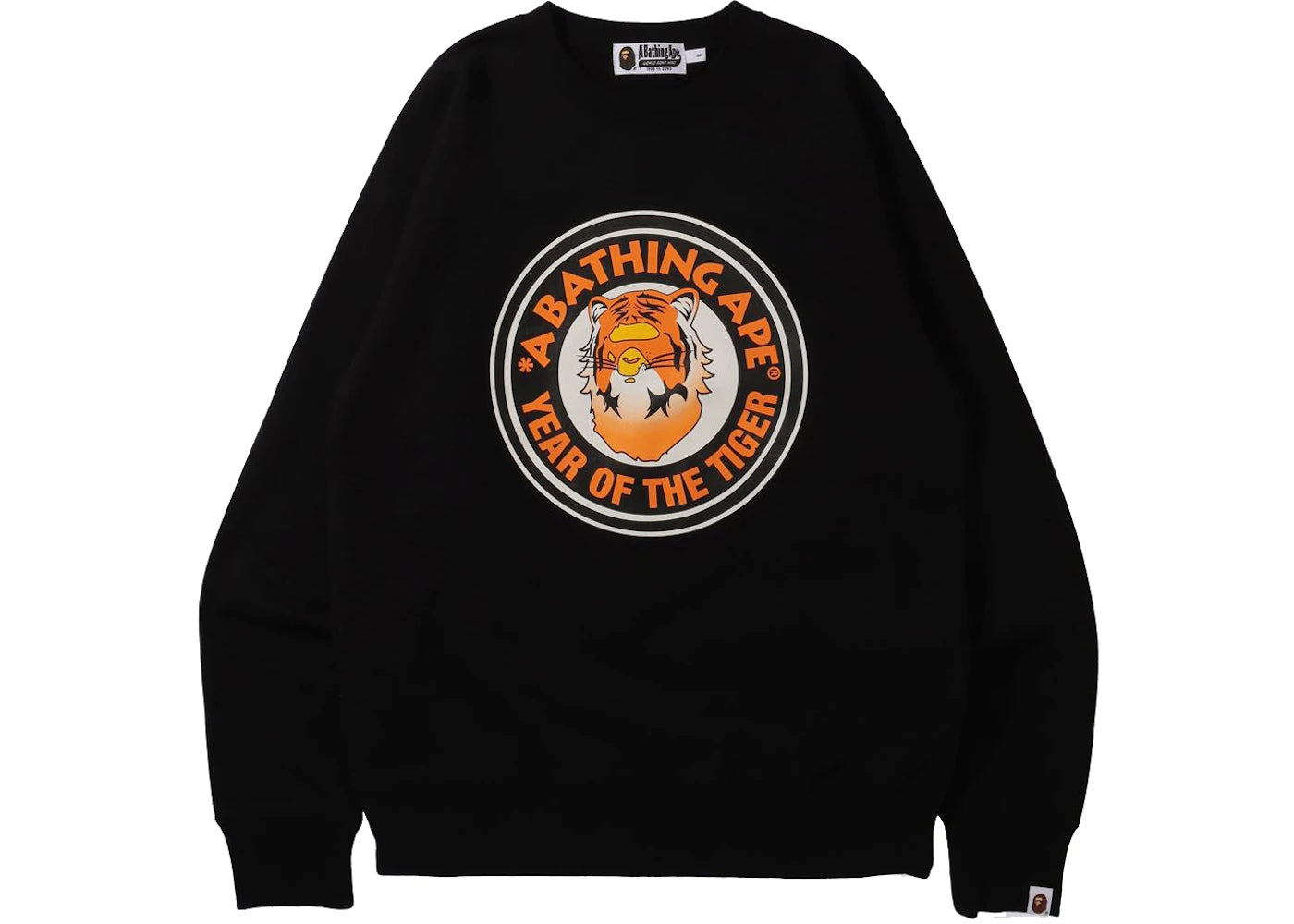 BAPE Year of the Tiger Crew Black