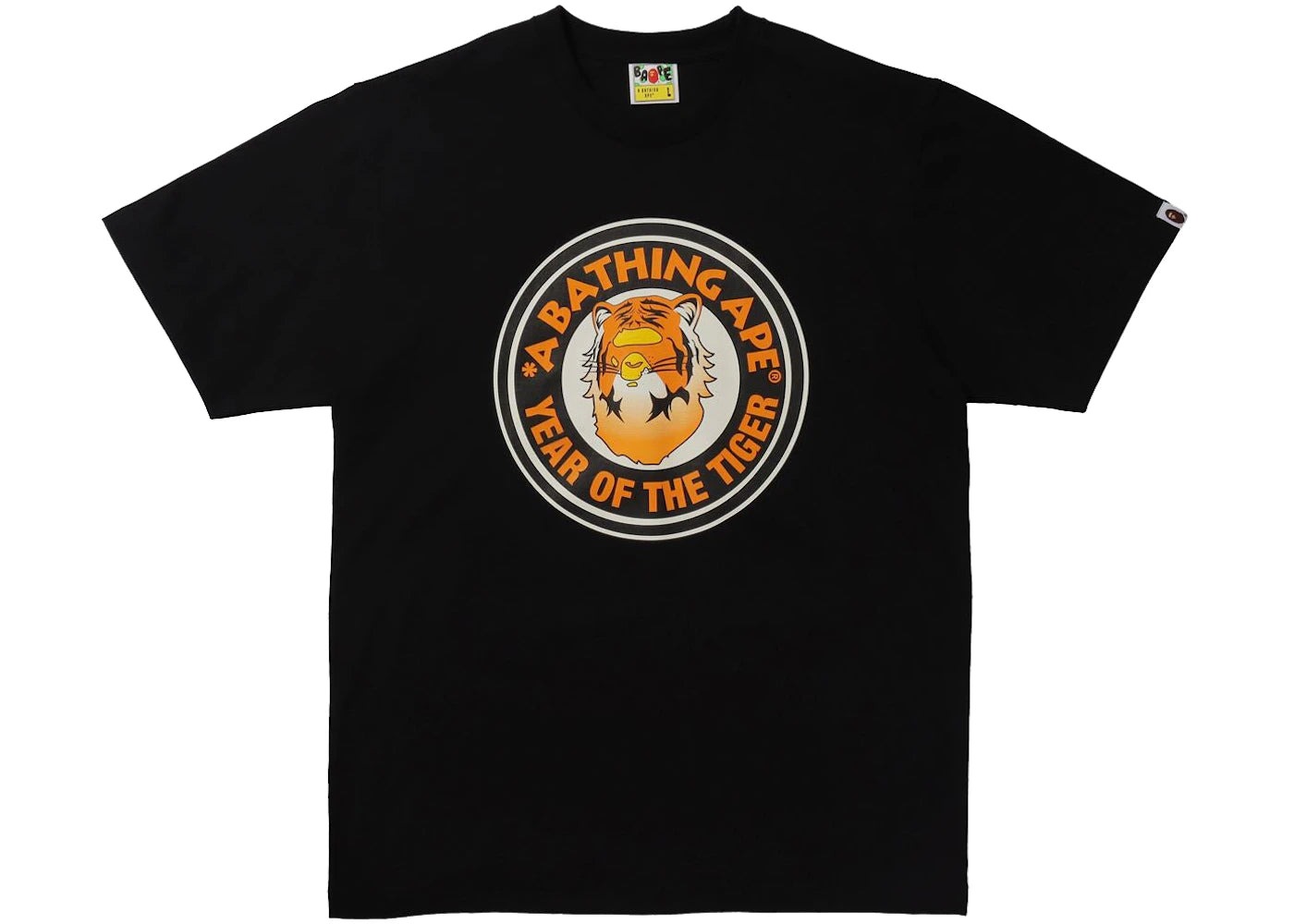 BAPE Year of the Tiger Tee Black