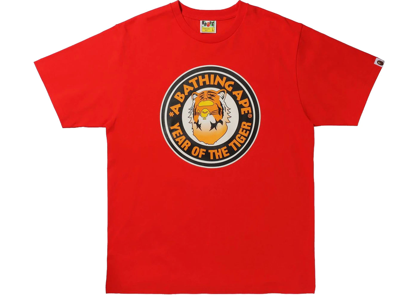 BAPE Year of the Tiger Tee Red