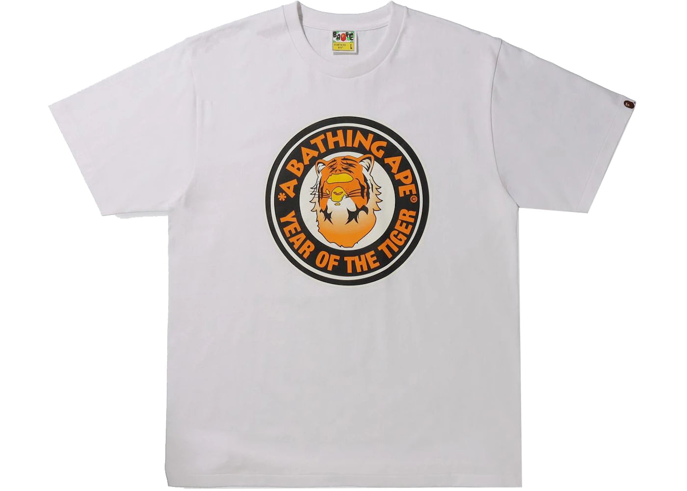 BAPE Year of the Tiger Tee White