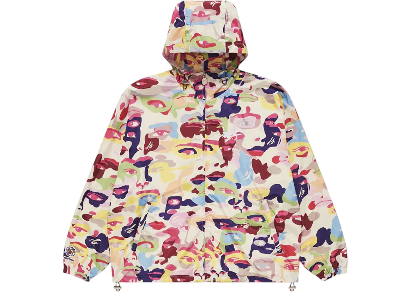 BAPE x KidSuper Camo Lightweight Jacket Multicolor
