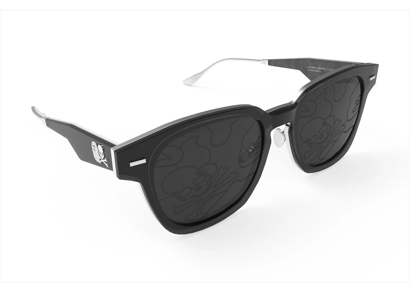 BAPE x MMJ 3 Sunglasses Black