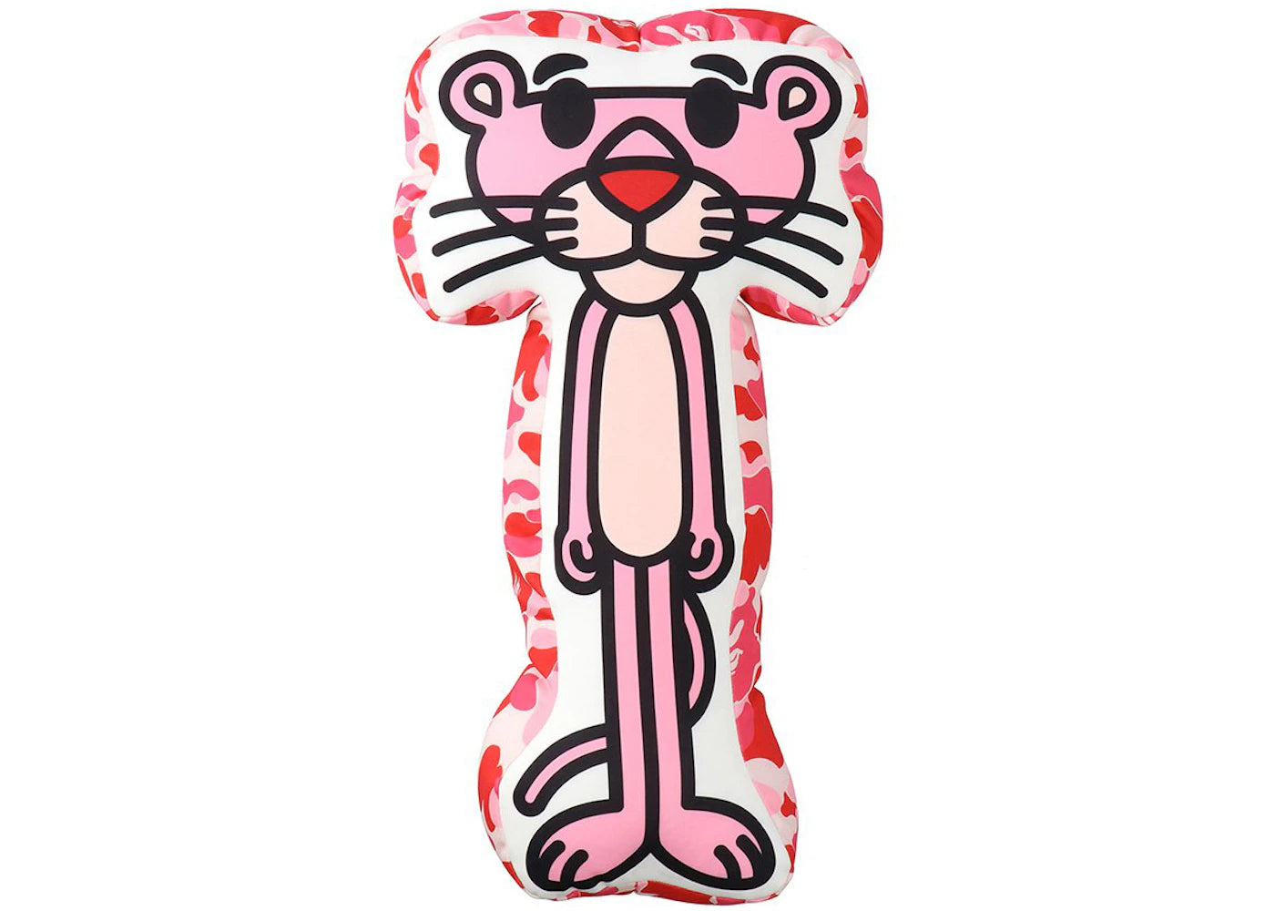 BAPE x Pink Panther Baby Milo Fluffy Beads Cushion Set Multi