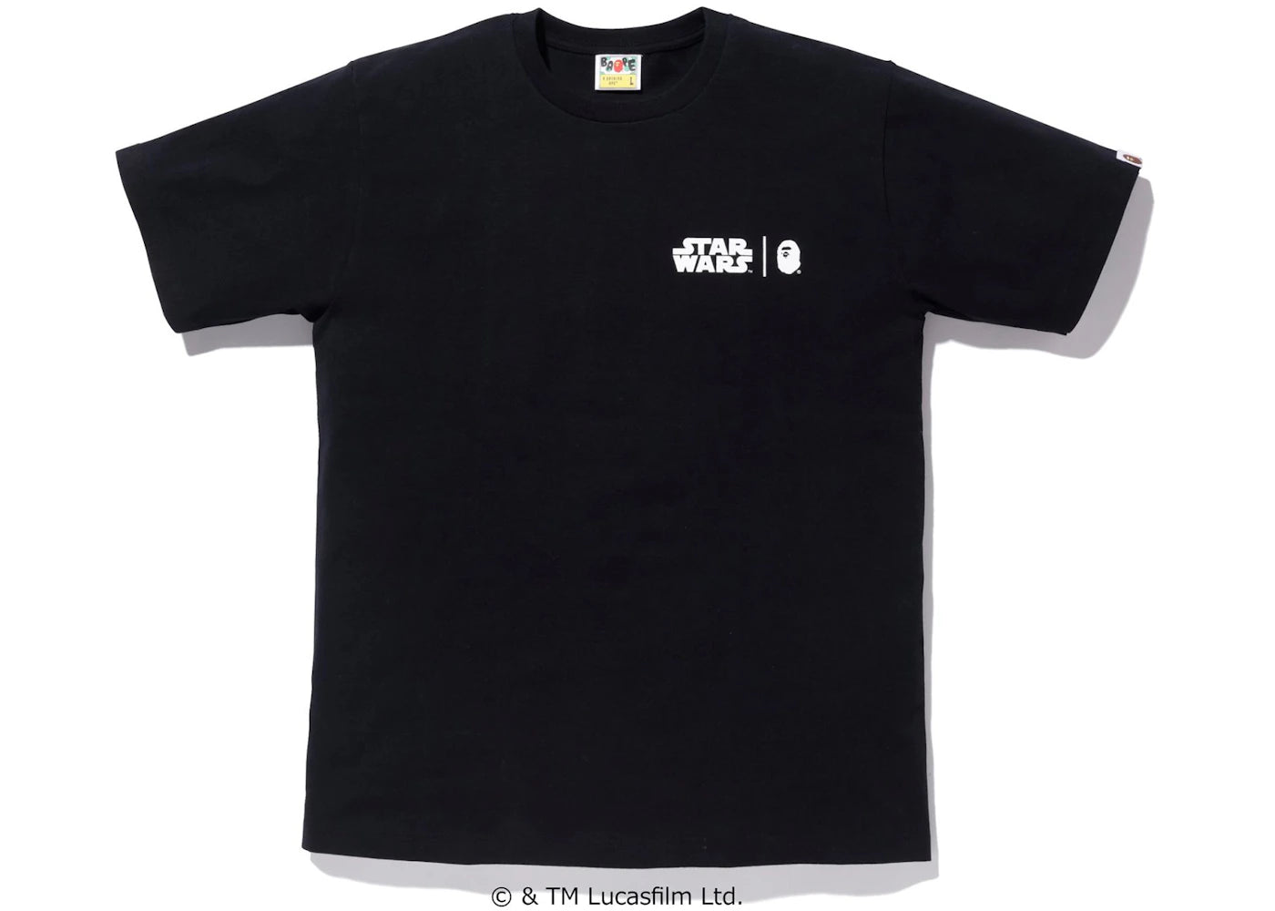 BAPE x Star Wars The Child Baby Milo Tee Black