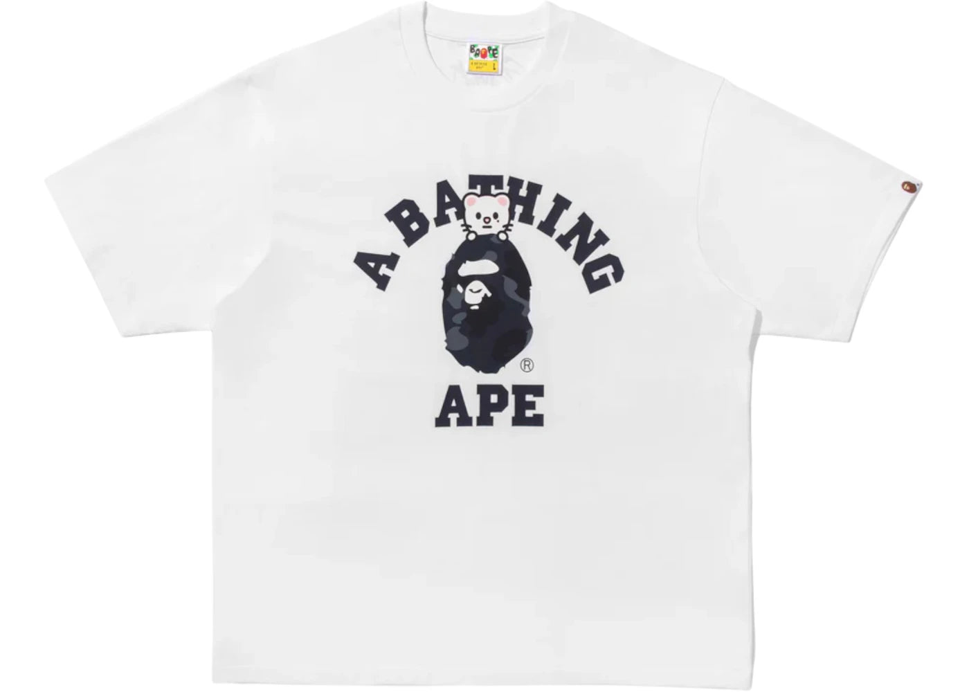 BAPE x Stray Kids Jiniret College Tee White