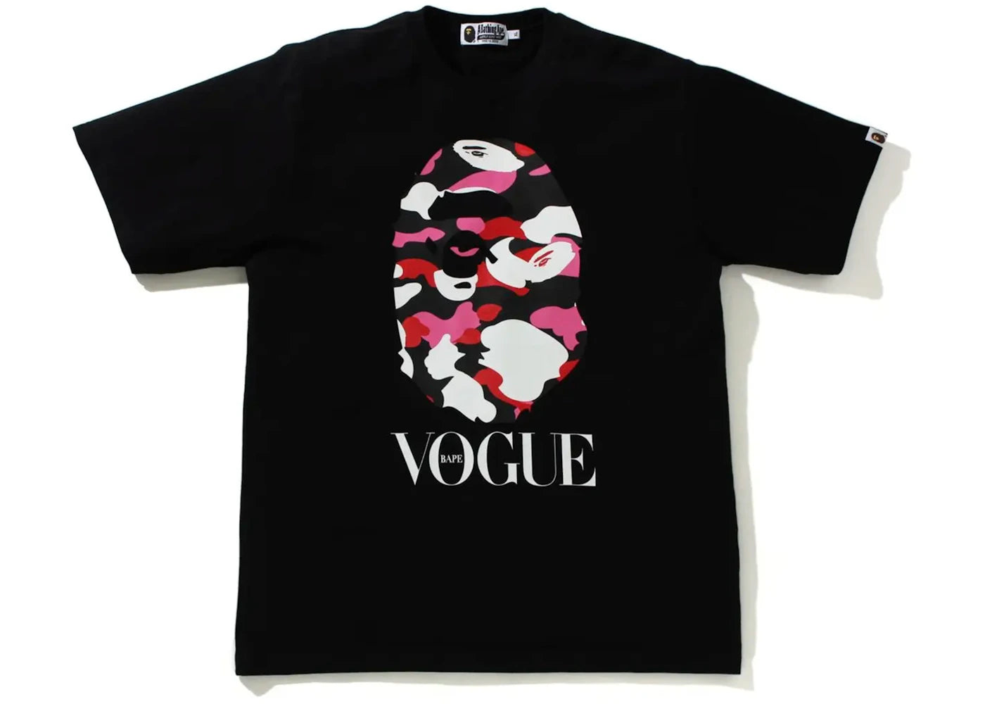 BAPE x VOGUE Ape Head Tee Black