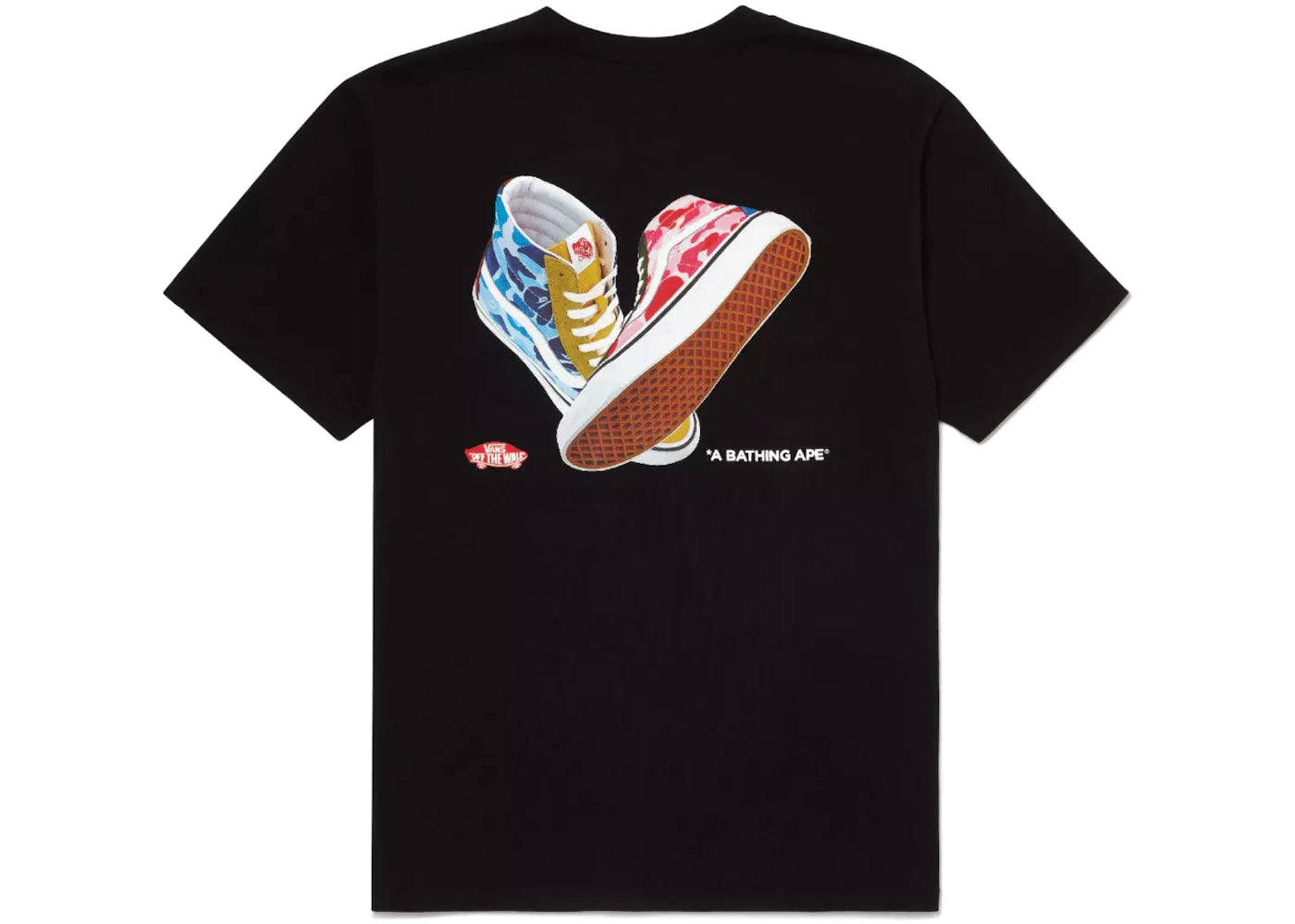 BAPE x Vans Sk8 Hi Tee Black