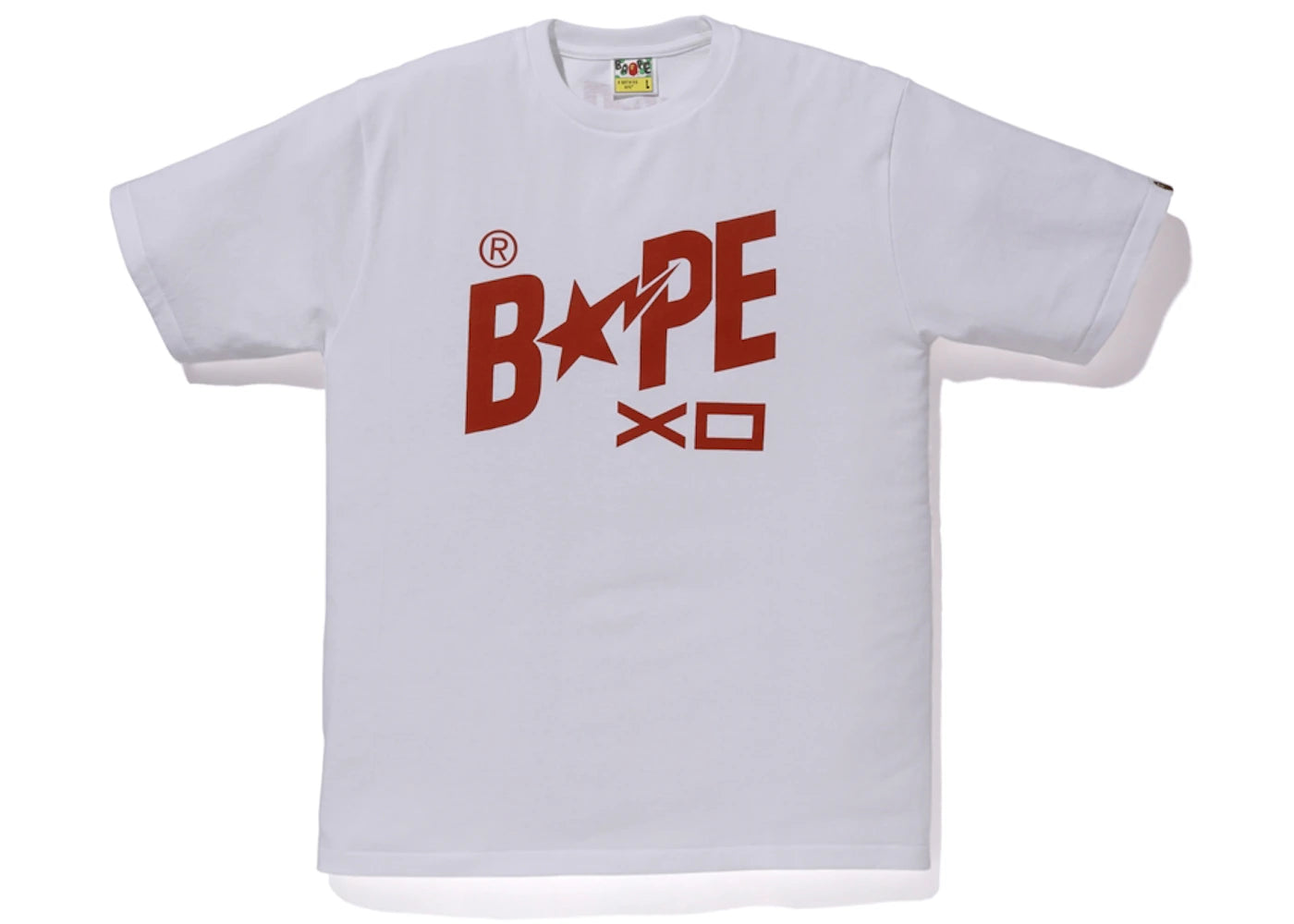 BAPE x XO Bapesta Tee White