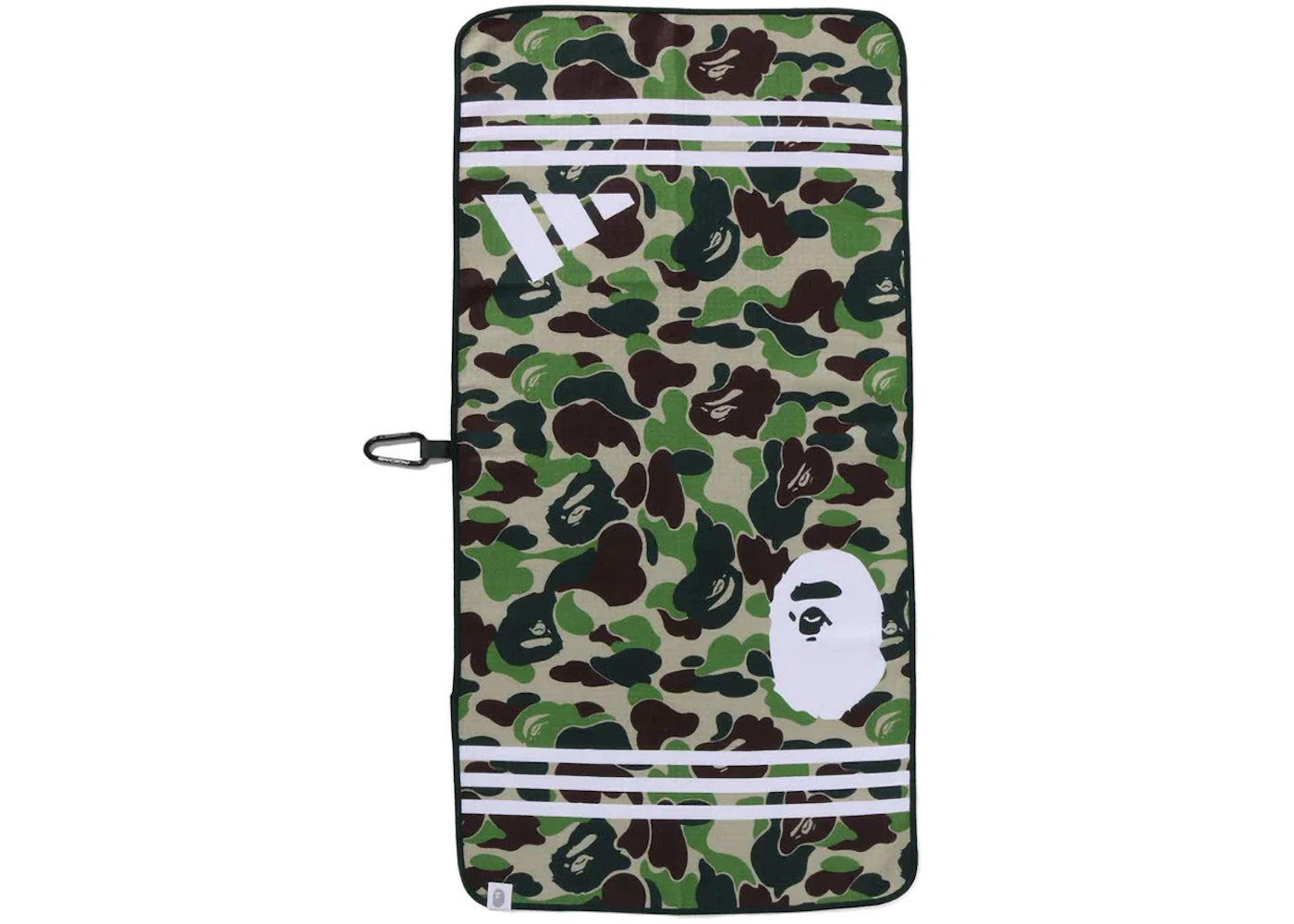 BAPE x adidas Golf ABC Camo Towel Green