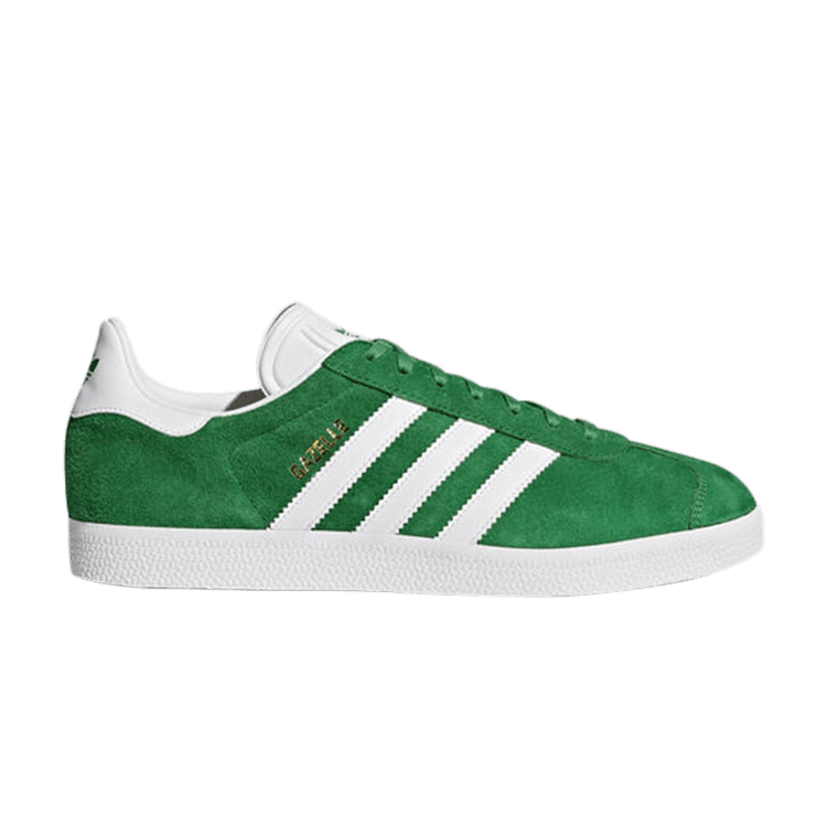 adidas Gazelle Green/White/Gold Metallic