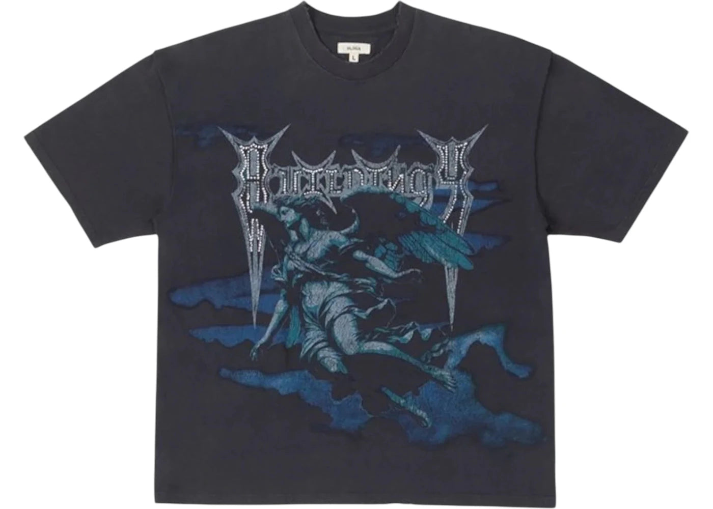BLDG4 Archaic SS Knit Tee Charcoal Art