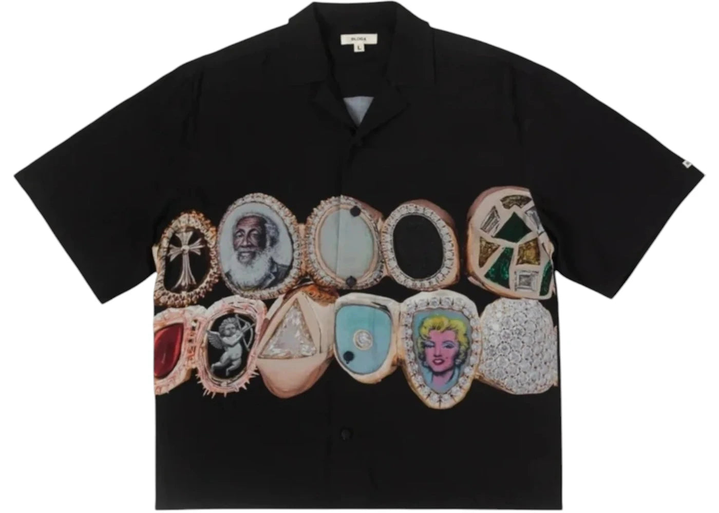 BLDG4 Grin SS Woven Shirt Black