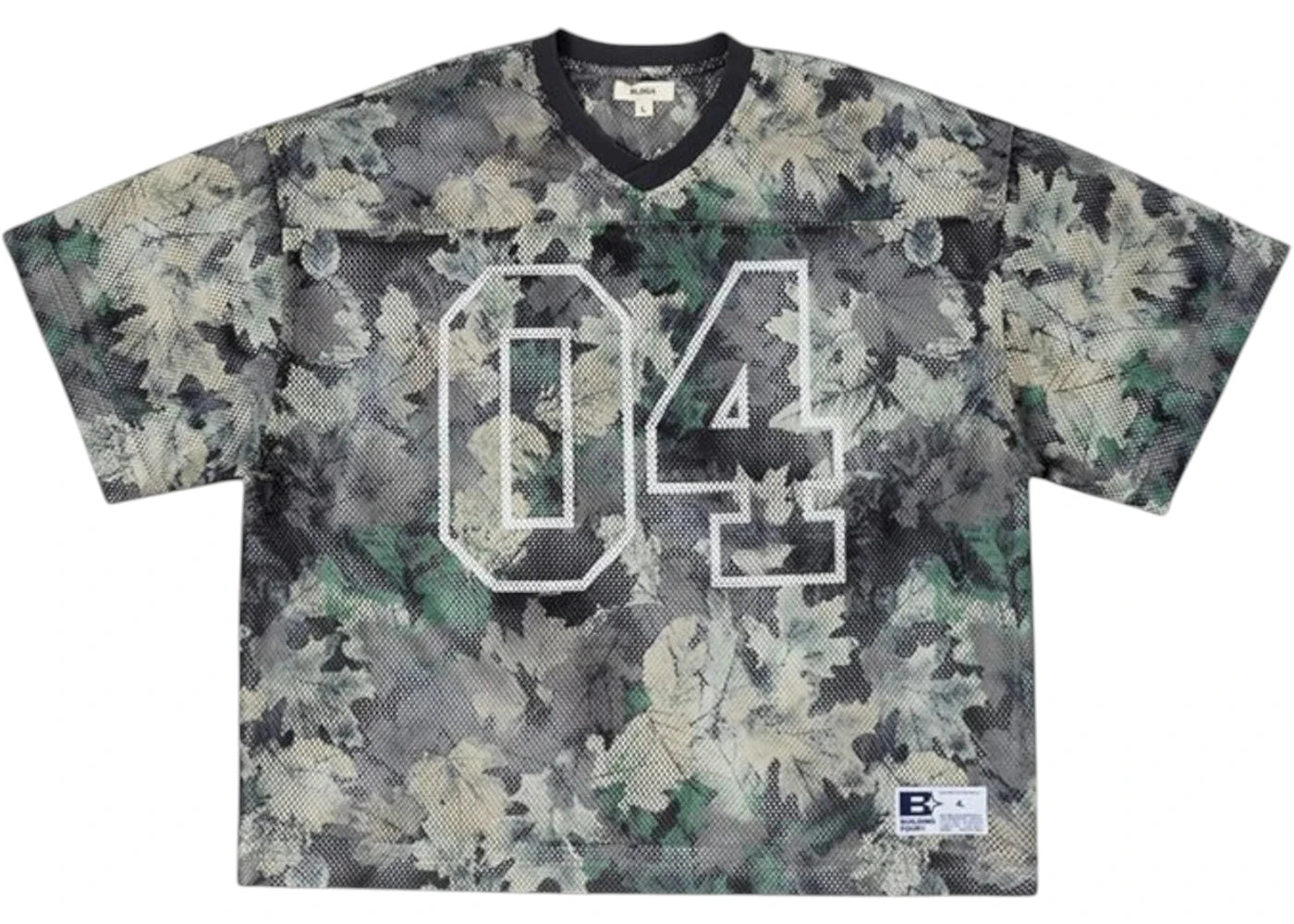 BLDG4 Hyper SS Knit Leaf Tee Camo