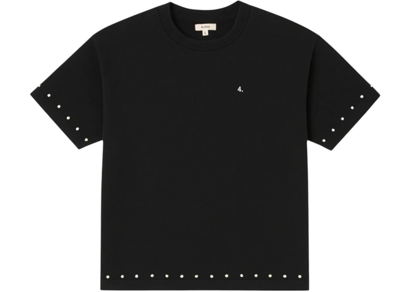 BLDG4 Polished S/S Knit T-shirt Black