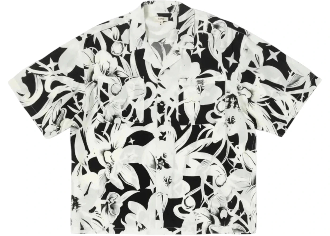 BLDG4 Razor SS Woven Whisper Shirt White