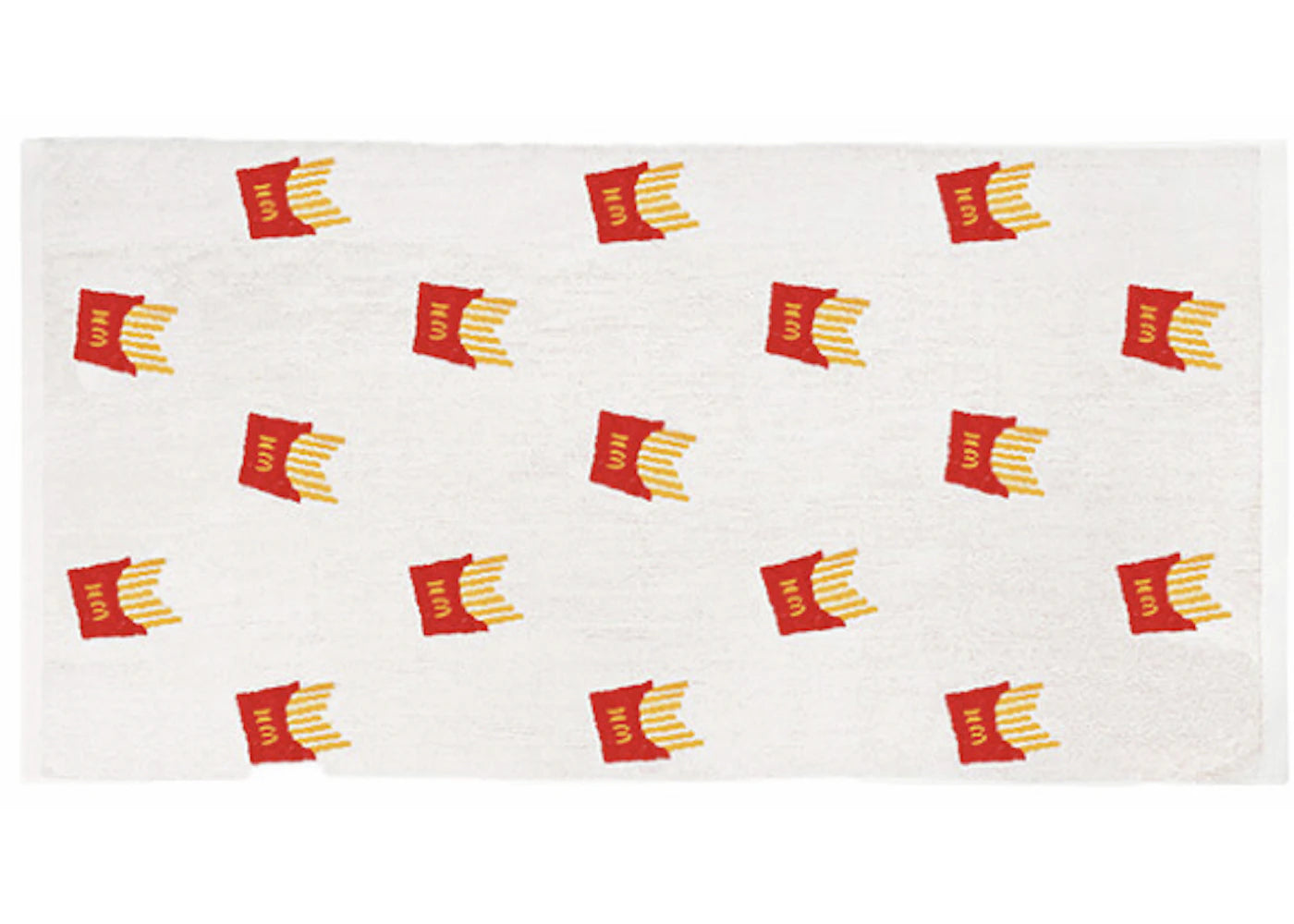 BTS x Mcdonald's Beach Towel White