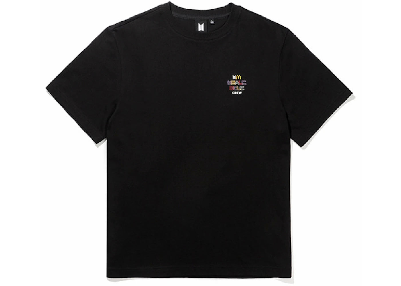 BTS x Mcdonald's Crew T-shirt Black