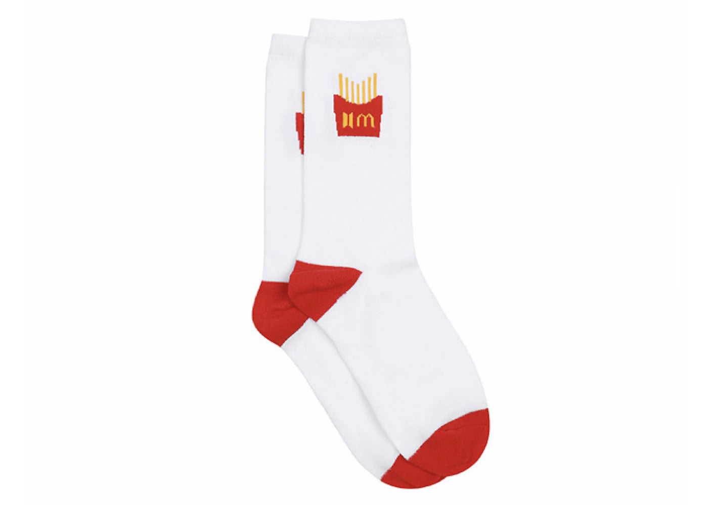 BTS x Mcdonald's Logo Icon Socks White