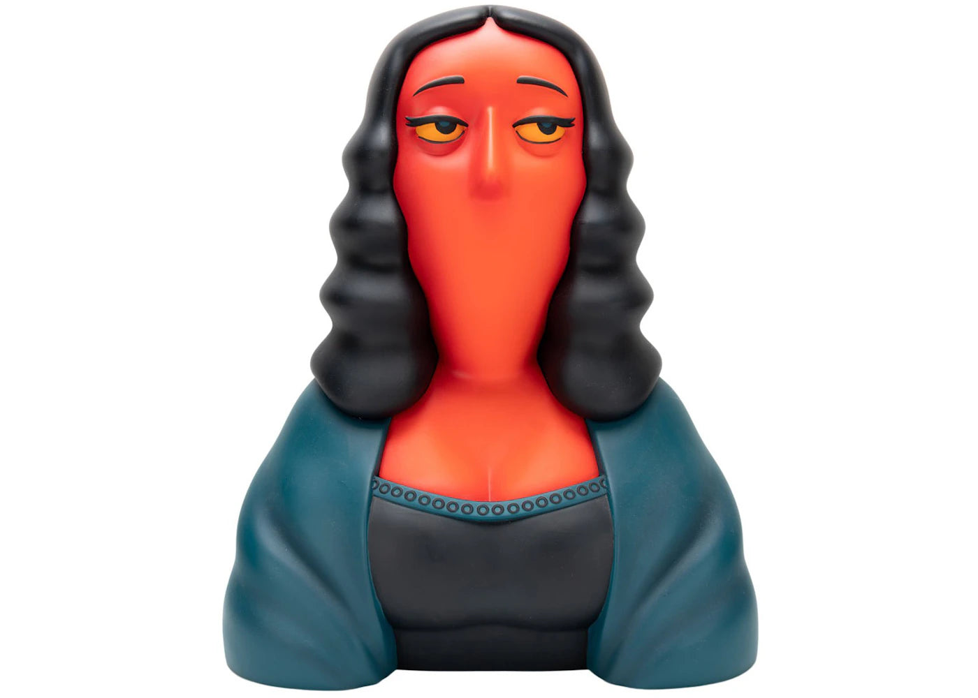 BAIT x Louvre Xmambo Mona Lisa Red Face Statue Figure Red