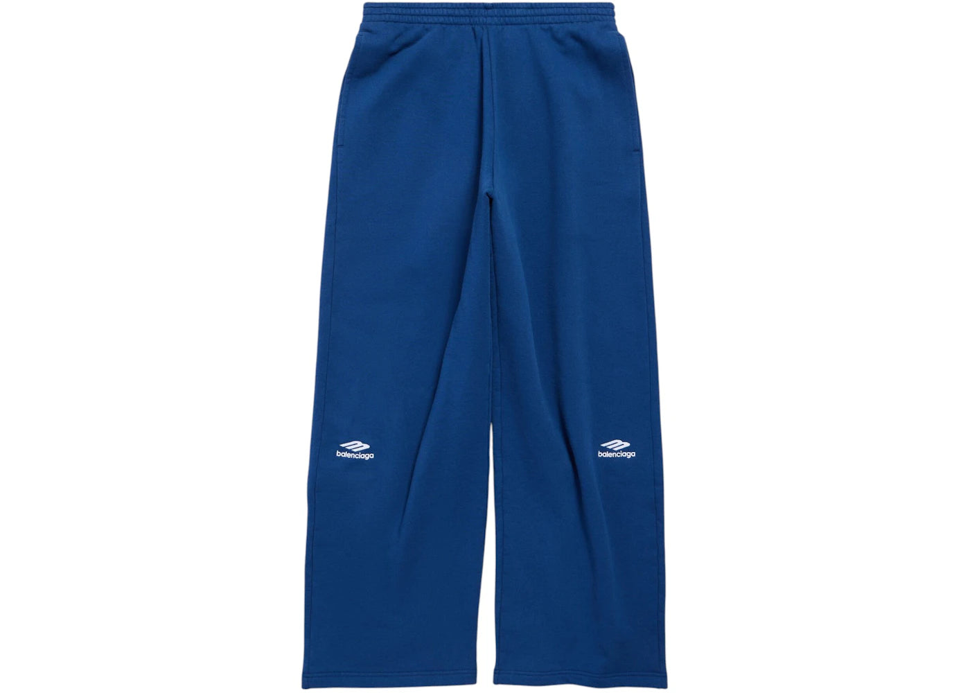 Balenciaga 3B Sports Icon Fleece Sweatpants Light Marine Blue
