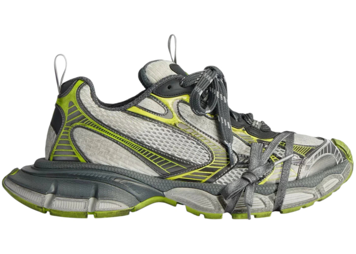 Balenciaga 3XL Grey Yellow