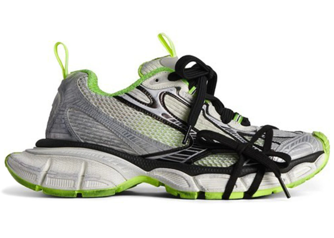 Balenciaga 3XL Silver Black Lime (Women's)